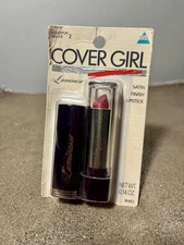 Vintage Cover Girl Luminesse Satin Finish Lipstick Goldspun Mauve NOS in Package