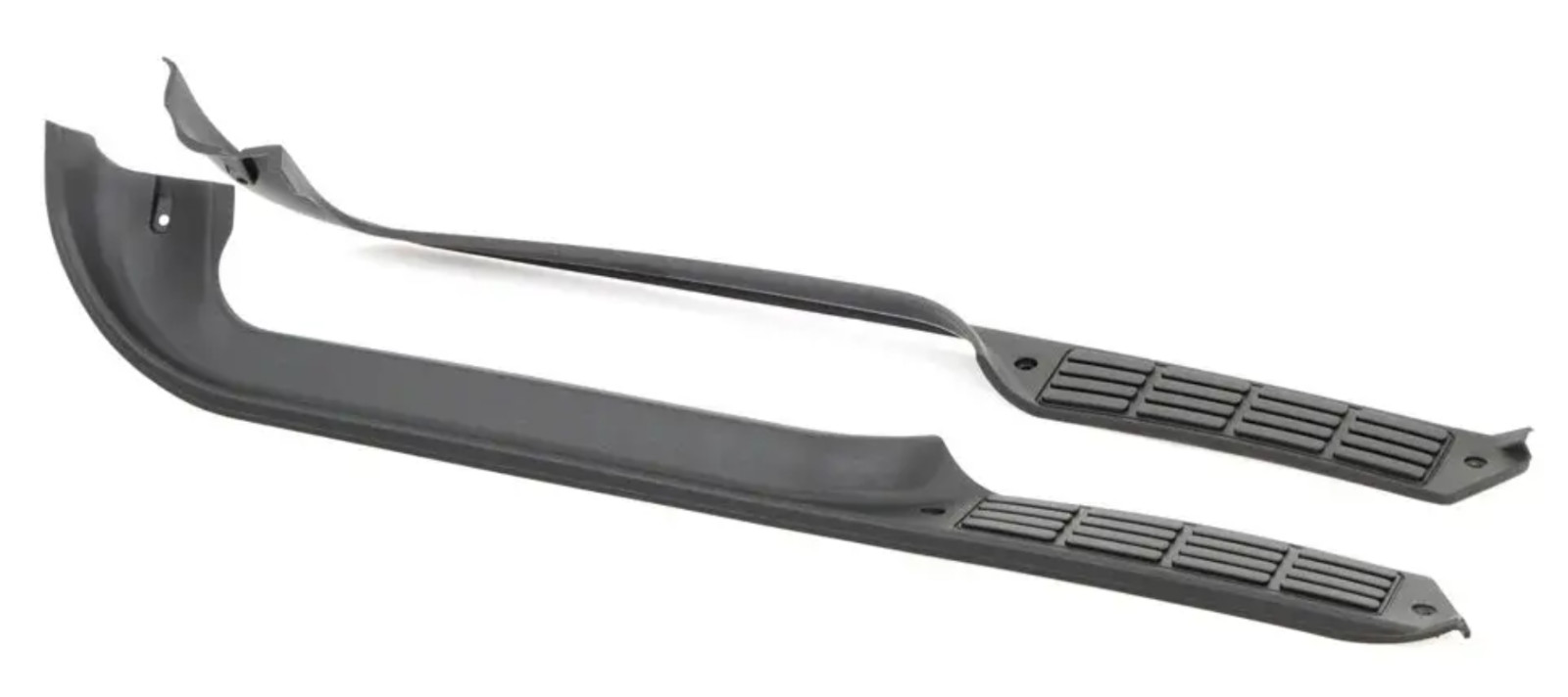 78-87 Chevy/GMC Truck Black Plastic Door Sill Scuff Plates Pair