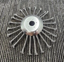 Steel Wire Wheel Brush Grass Trimmer Head Weed Cleaning Garden Cutter 10000max