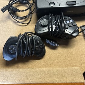 Sega Saturn Complete Bundle &mdash; CIB Console, 8 Games, Original Box Vintage 90s 