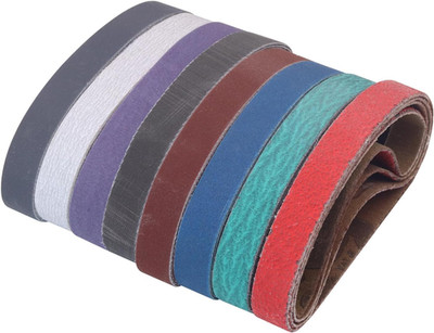 32 Pack 1/2'' X 10'' Replacement Knife Sharpener Sanding Belts for Work Sharp WSCM