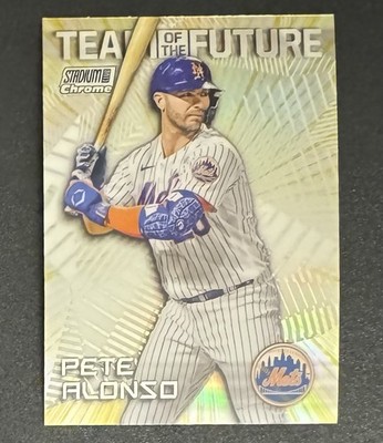 Pete Alonso 2022 Stadium Club Chrome Team of the Future #TOF-4 - New York Mets