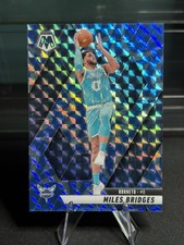 2024-25 Panini Mosaic - Miles Bridges #67 Reactive Blue Mosaic Prizm