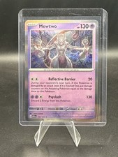 Pokemon Mewtwo 150/165 Sv: Scarlet & Violet 151 Holo Near Mint Fast Shipping