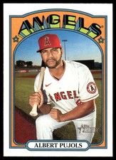 Albert Pujols 2021 Topps Heritage #189 Los Angeles Angels MLB READ FREE SHIPPING