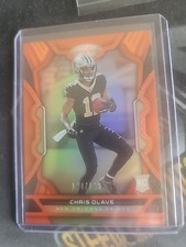 2022 Panini Certified - Rookies Chris Olave #113 Mirror Orange /149 (RC)