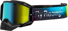 FLY RACING Zone Fits Elite Snow Goggle With Amber Mirror Lens * Model FLB-24ZP4