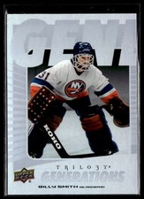 2023-24 Upper Deck Trilogy Hockey Generations #TG-19A Billy Smith