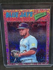 2026 Topps Heritage - Jose Berrios #56 Pink Sparkle - Blue Jays