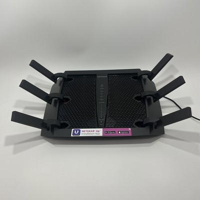 Netgear Nighthawk X6S AC3000 Tri-Band WiFi Router Model# R7900P Adapter Ethernet