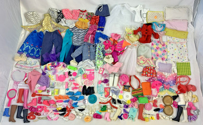 Modepuppen Barbie Steffi Bratz Disney Konvolut Puppenkleidung Zubehör Vintage