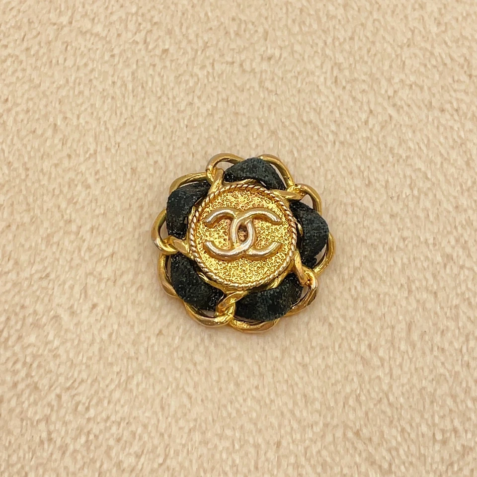 Подлинный Chanel Coco Mark цепочка серьги GD гравировка W/коробка BA100673 - Изображение 4 из 4