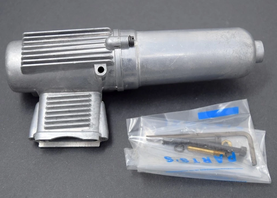 Vintage Super Tigre Model Airplane Engine Exhaust Muffler - 929 - Image 2 of 2