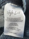 Style & Co Women's XL Dark Wash Pull On Capri Jeans — photo 5