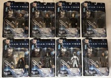 Image of STAR TREK FIRST CONTACT ACTION FIGURES 1996 by PLAYMATES LOT OF 8