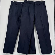 5.11 Tactical Men's Flex Tac Pants Lot of 2 36x32 Waist NFPA Compliant Navy Blue