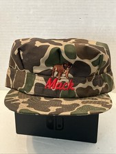 Vintage Mack Truck Snapback Hat Cap Military Style Camouflage Louisville Mfg Co Vintage Mack Truck Snapback Hat Cap Military Style Camouflage Louisville Mfg Co