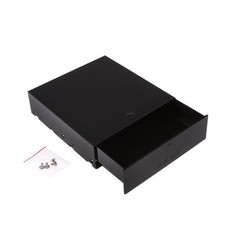 5.25'' Black Computer DVD CD Drive Bay Storage Drawer Tray Box