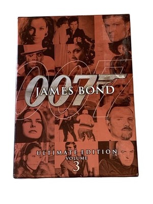 James Bond 007 Ultimate Edition Vol 3 DVD Box Set 5 Films Widescreen