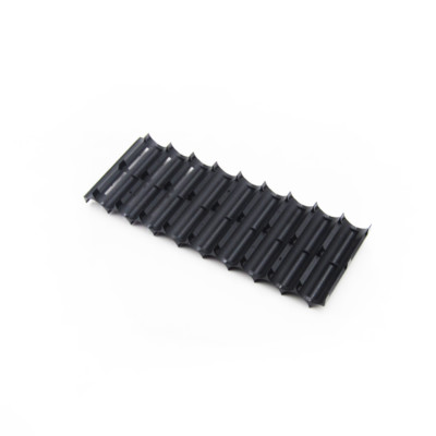 2pcs 18650 battery 10 holder Cylindrical battery pack plastic holder black