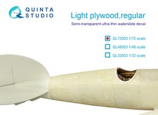 QUINTA STUDIO woodgrain decals for WWI aircraft 1/72, 1/48 or  1/32 scale
