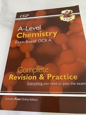 A-Level Chemistry: OCR A Year 1 & 2 Complete Revision & Practice with Online ED