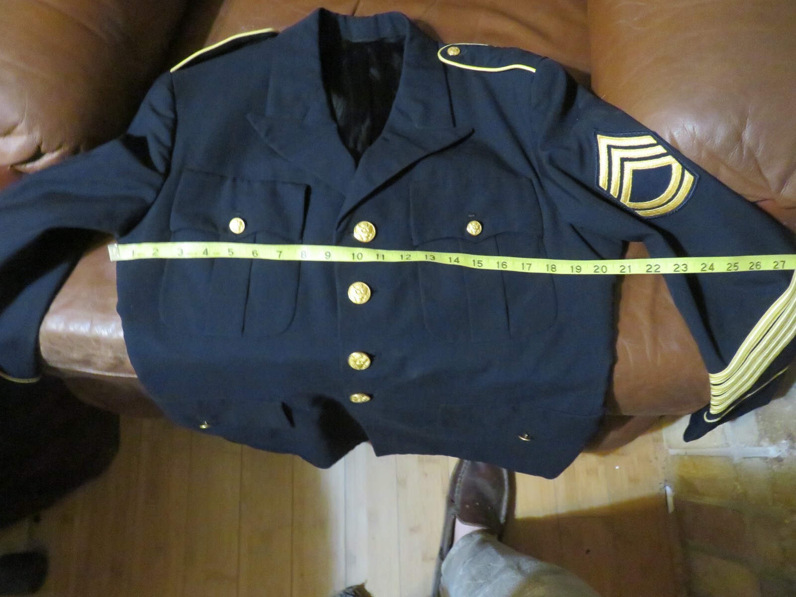 Army Male Dress Blue Coat Jacket Sergeant First Class SFC Pre 2008 See
