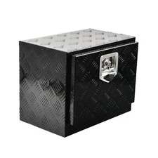 Aluminum 18"X12"X14" Underbody Toolbox Truck Bed Tool Box Trailer Pickup RV