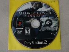 Medal Of Honor Vanguard Sony Playstation 2 PS2 Game Disc Only Free Ship