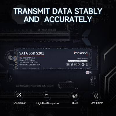 Fanxiang 1/5/10Pcs M.2 2280 SATA SSD 256GB 512GB 1TB 2TB TLC