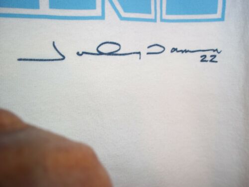 Vintage Tampa Bay Devil Rays weißes T-Shirt Erwachsene XL ~ hier ist Johnny #22 EUC - Bild 3 von 5
