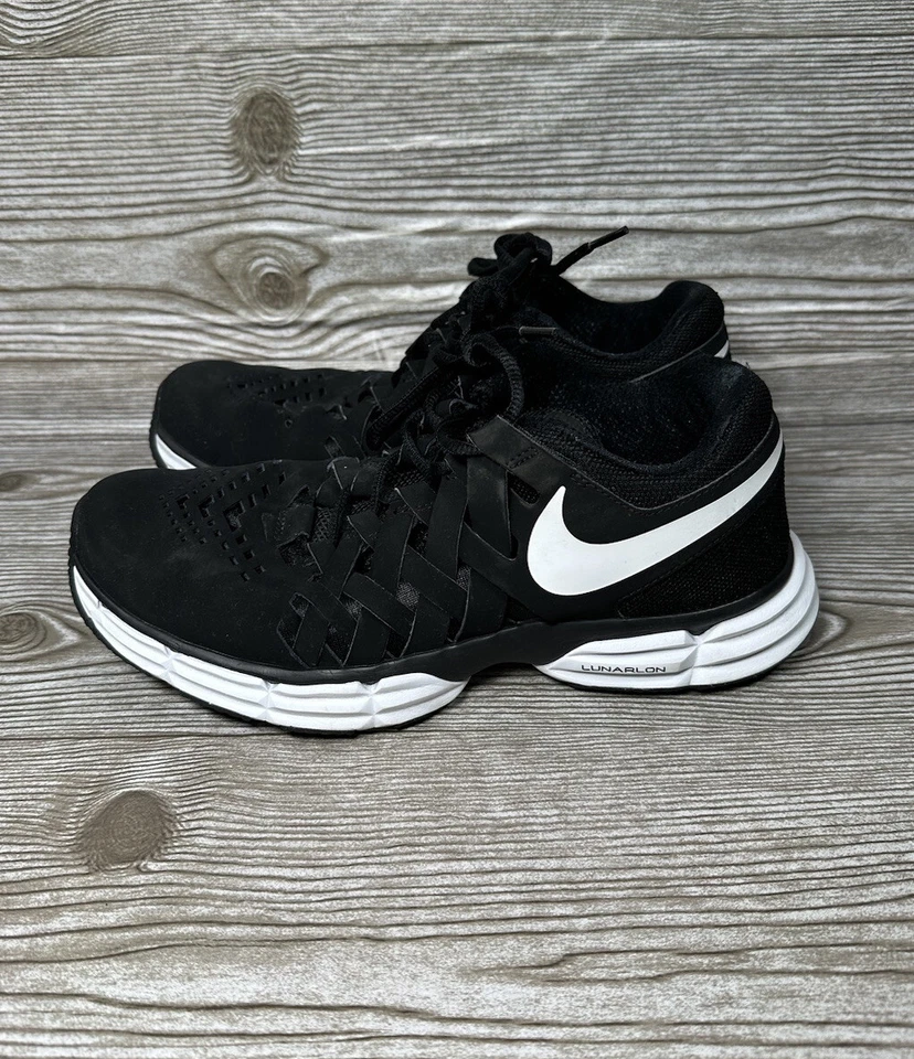 Nike Hombres Lunar Fingertrap TR 898065-001 Negro Zapatos para Correr Tenis Talla 7.5 W Foto 4 de 4