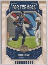 DERRICK HENRY TITANS RAVENS 2019 PANINI LEGACY FOR THE AGES INSERT # FTA-DH