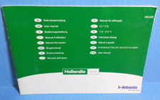 Webasto Hollandia 300 Electronic Sunroof Owners Manual