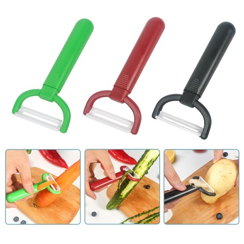Kitchen Ceramic Knife Set, Paring Knife, Fruit Knife, Vegetable Meat 4" 5" 6" - Picture 12 of 16
