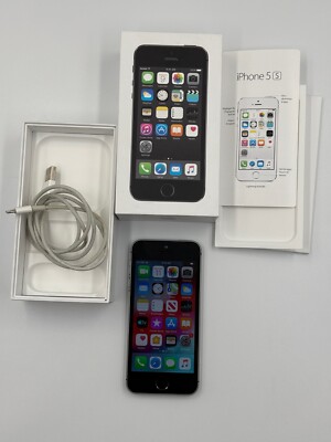 Genuine Apple iPhone 5S 16 GB Space Gray A1457 **GRADE A