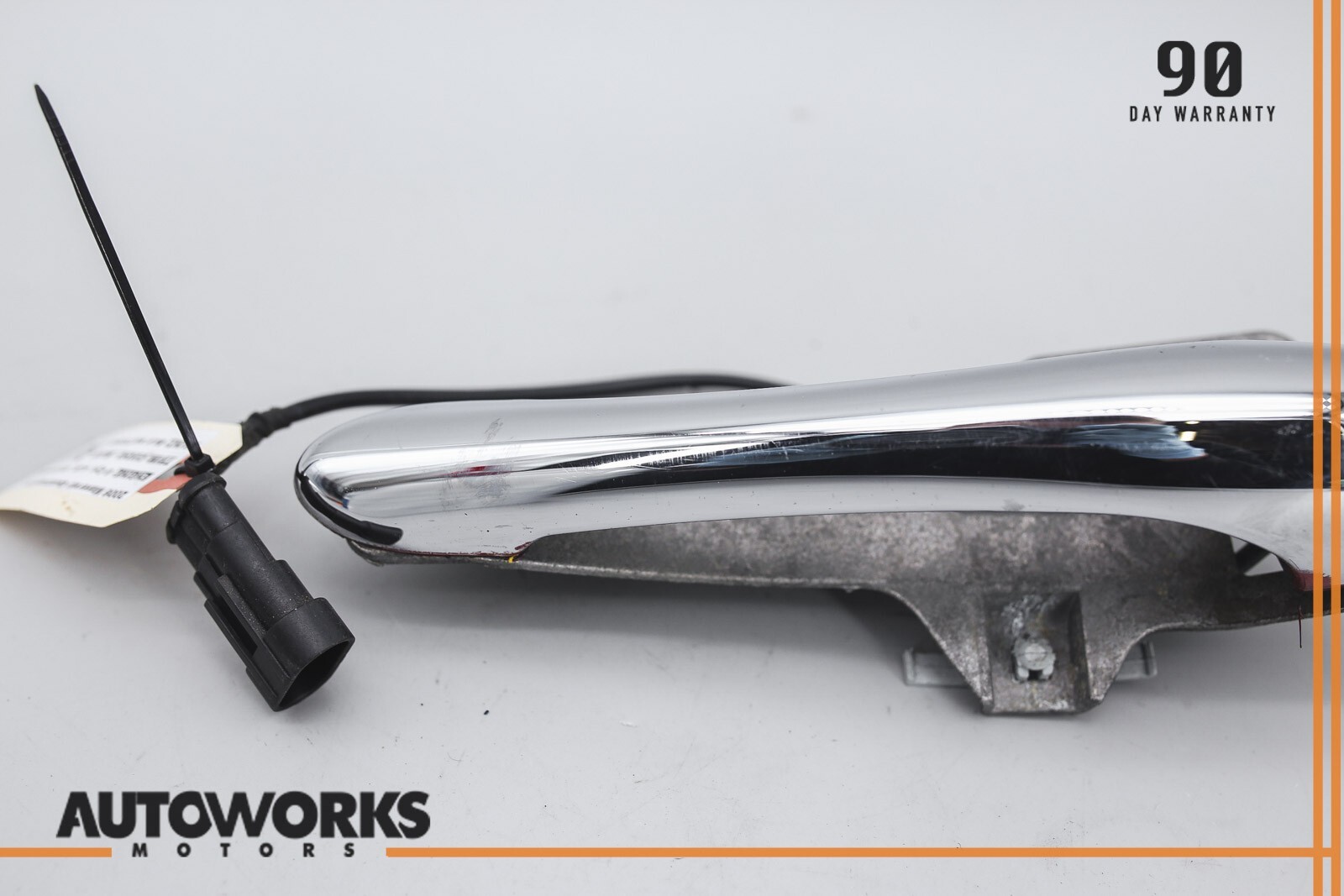 03-13 Maserati Quattroporte M139 Rear Left Side Exterior Door Handle Chrome OEM