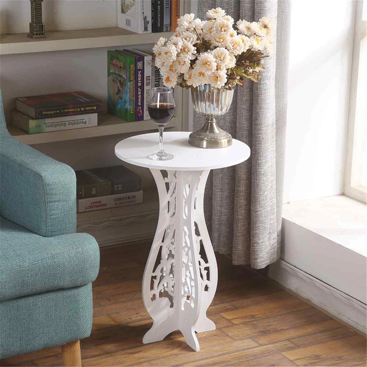 Small corner cheap lamp table