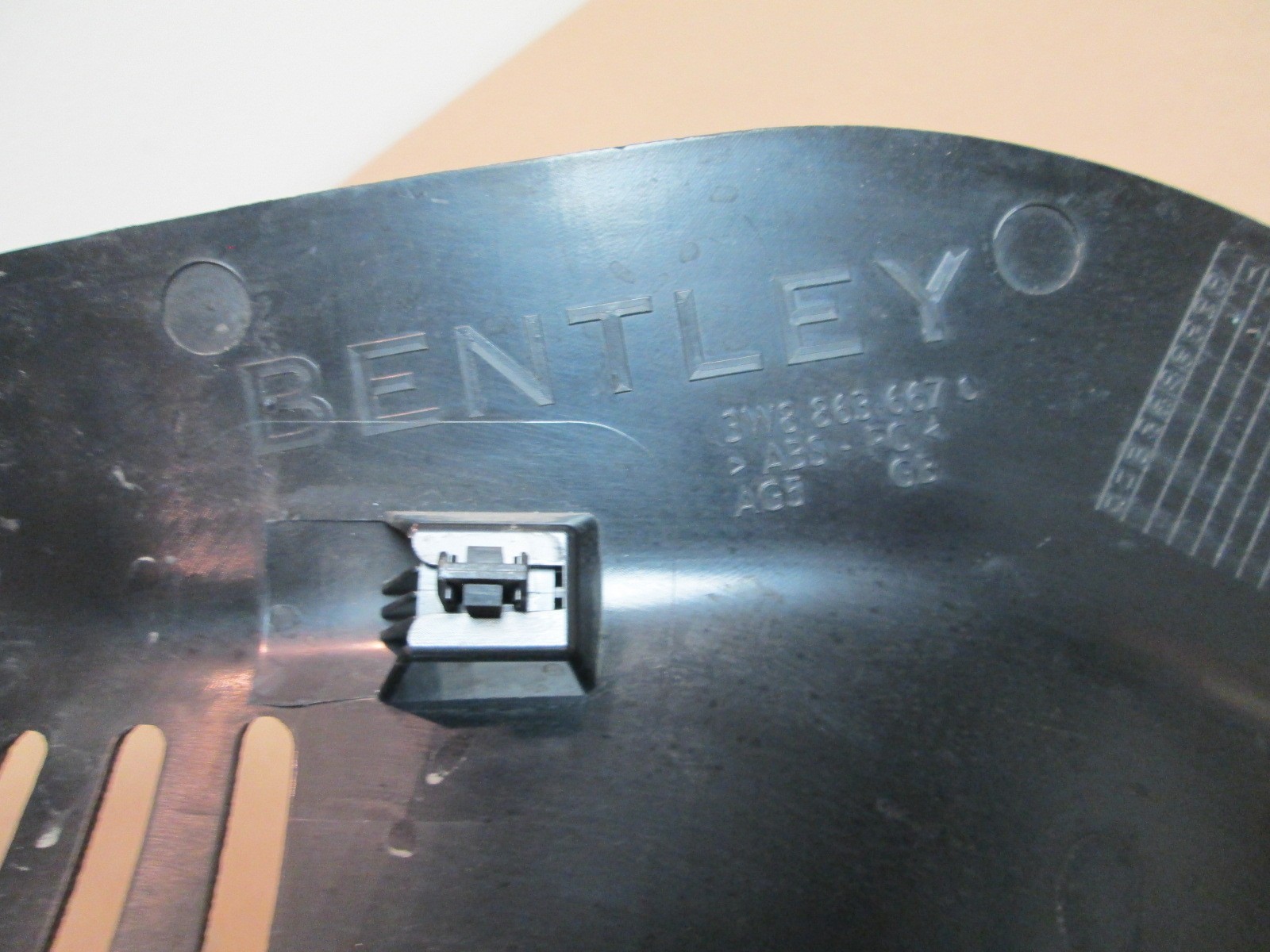 Bentley GT - 05 - LH Trunk Boot Panel / Shield  # 3W8863667C