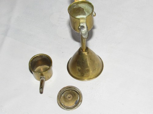09F11 Old Whale Oil Lamp Folk Art Belgium Flanders 19th Century - Picture 4 of 8