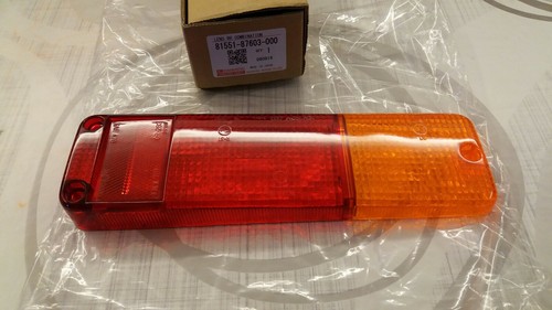 1 x Plastica lens FANALINI POSTERIORI DAIHATSU ROCKY FEROZA originale