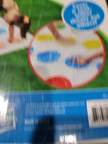 HASBRO TWISTER SPLASH WATER SPRINKLER OUTDOOR GAME -new In Box - Picture 9 of 9