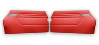 TüRpappen TüRverkleidungen TüRkarten FüR Mercedes Sl R107 W107 2-Teilig Rot
