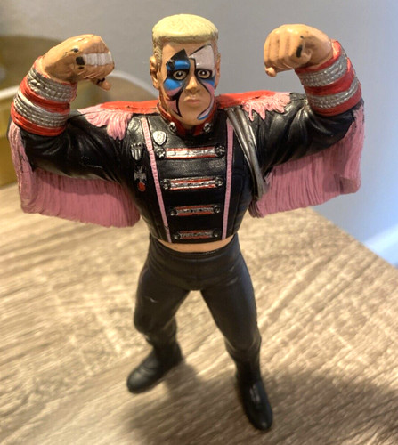 WCW WWE wrestling Galoob Sting pre ring jacket ser...