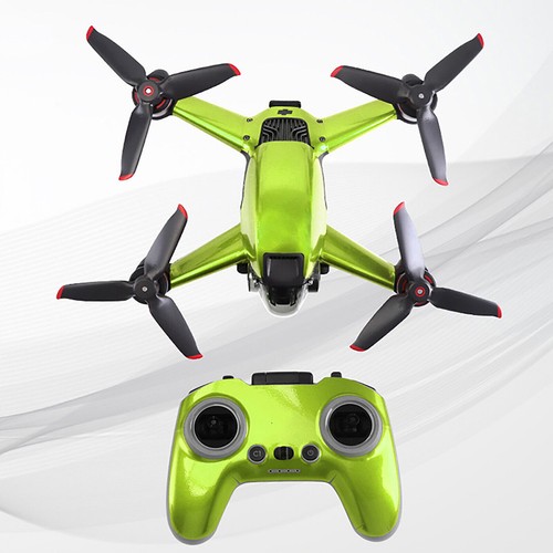 Pellicola protettiva pelle adesiva pvc impermeabile telecomando drone DJI FPV - Foto 9 di 21