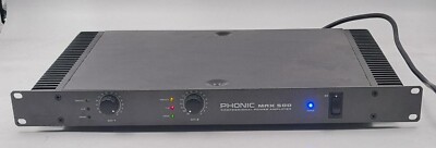 Phonic Power Amp MAX500 フォニックパワーアンプUSED Phonic Power Amp MAX500 フォニックパワーアンプUSED - メルカリ