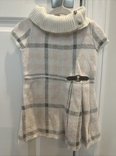 Janie And Jack Pink Plaid Sweater Dress 6-12