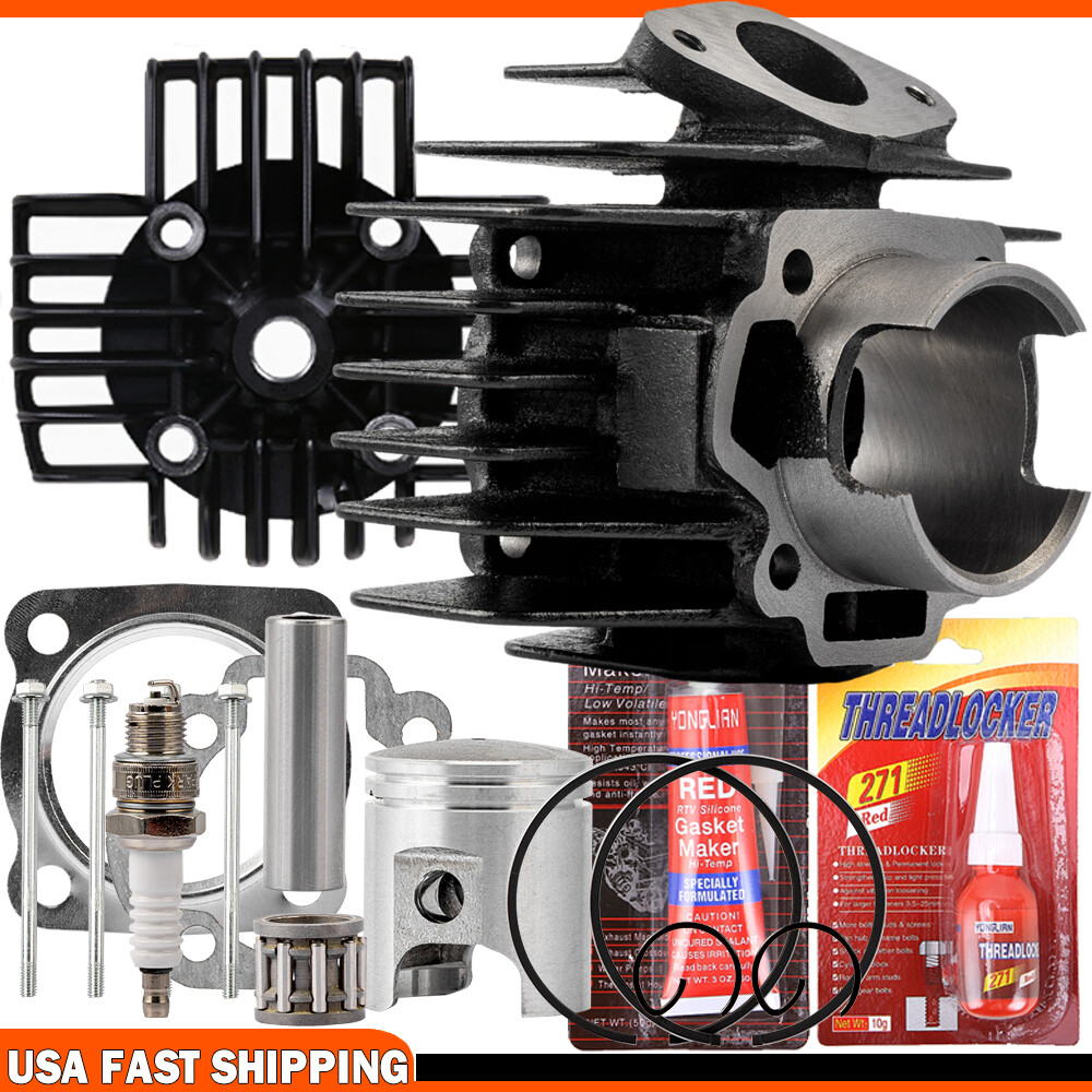 Cylinder Piston Top End Rebuild Kit For Yamaha YT60 Tri-Zinger 60