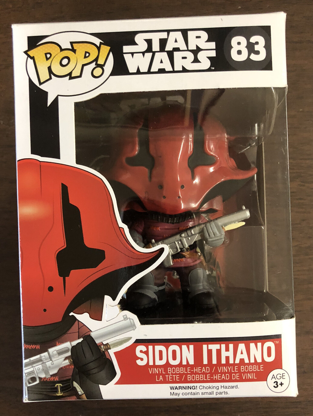 New Sealed Funko Pop! Star Wars Episode Vii: The Force Awakens Sidon Ithano #83
