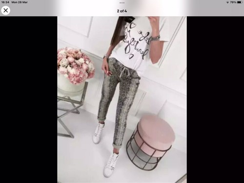 Womens Harem Ali Baba Long Pants Trousers Ladies Baggy Hareem Leggings Plus Size - Picture 2 of 4